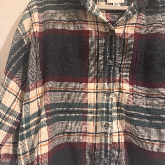 American Eagle Outfitters Multicolor Plaid Shirt - Picture 2 of 4